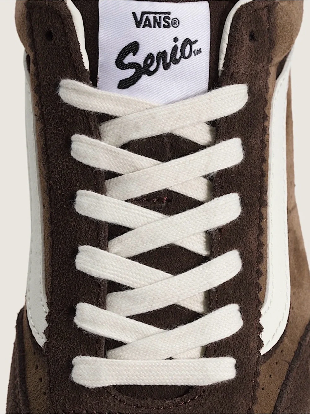 Vans Women’s Super Lowpro Shoe 8.5 | Brown and white